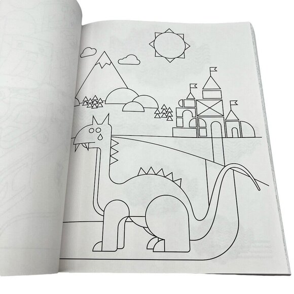 The Outside The Lines Collection Artists Coloring Book For Giant Imaginations By - Picture 9 of 16